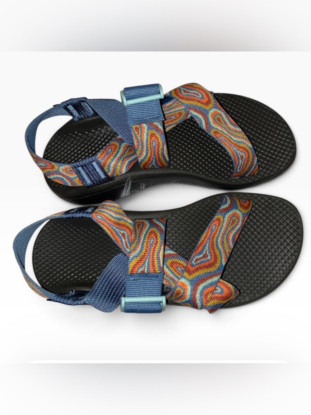 New in box Chaco Women's Mega Z/Cloud Wide-Strap Cushioned Sandal Sz 6